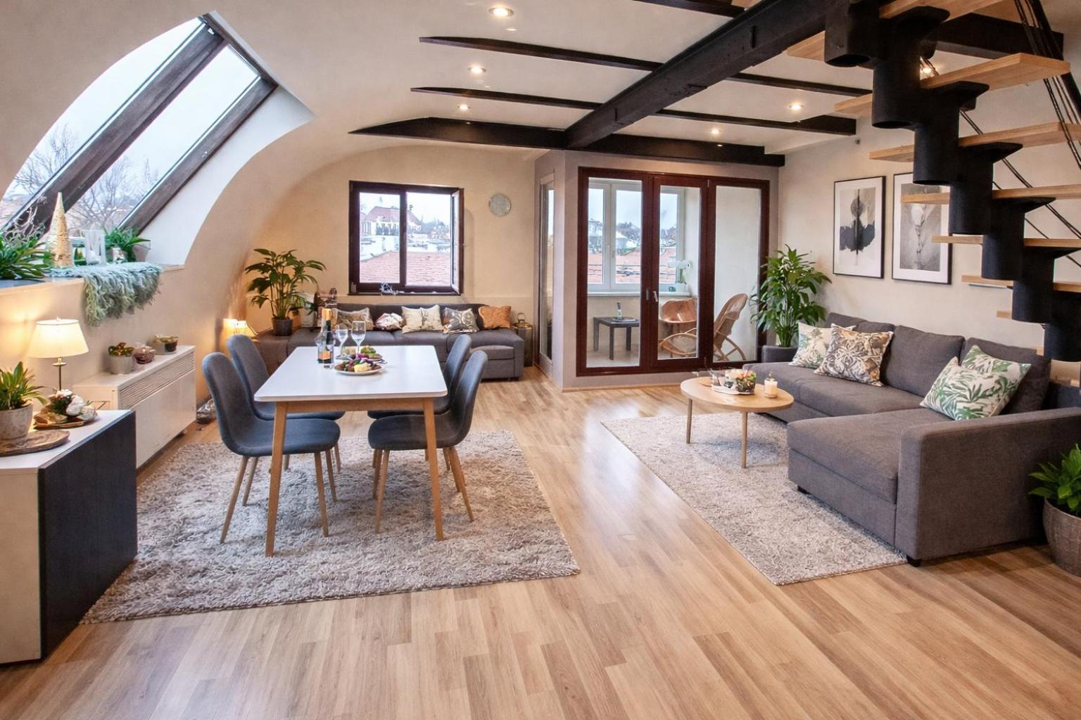 Rooftop Deluxe Apartment, Prague